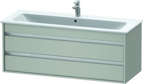 Duravit Ketho Waschtischunterbau wandhängend Betongrau Matt 1200x475x480 mm - KT643100707