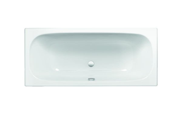 Bette Rechteck-Badewanne Duett 3020, 170x75x42 cm weiß Glasurplus, 3020-000PLUS