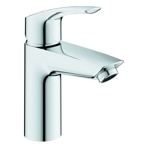 GROHE Waschtischarmatur Eurosmart 23988_3 S-Size offener Hebel PO-Ablaufgrt. chrom, 23988003