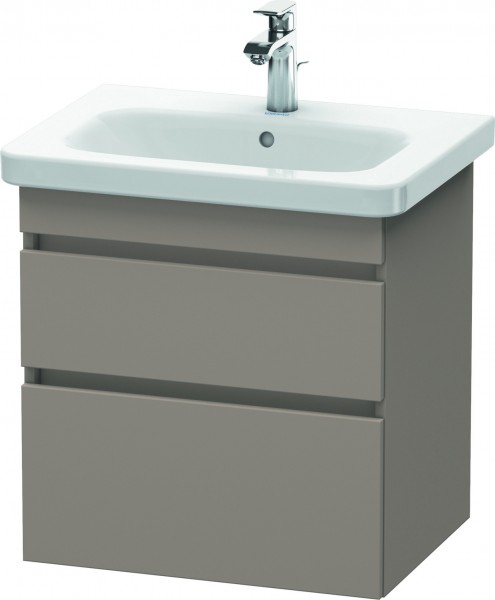 Duravit DuraStyle Waschtischunterbau wandhängend Basalt Matt 580x448x610 mm - DS648004343