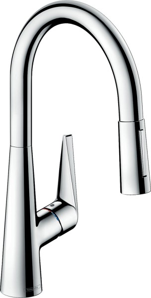 Hansgrohe Spültischmischer 200 mit sBox Ausziehbrause M5116-H200 chrom, 73851000