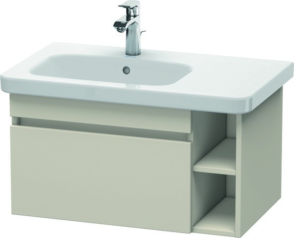 Duravit DuraStyle Waschtischunterbau wandhängend Taupe Matt 730x448x398 mm - DS639409191