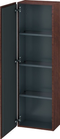 Duravit L-Cube Halbhochschrank Amerikanischer Nussbaum Matt 400x243x1320 mm - LC1168L1313