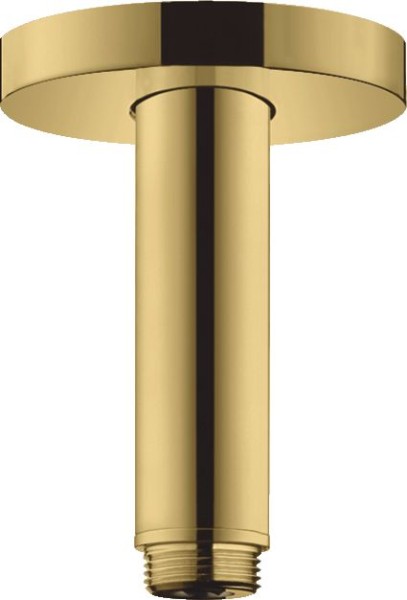 Hansgrohe Decken-Anschlussstück S DN15 100mm Polished Gold-Optik, 27393990