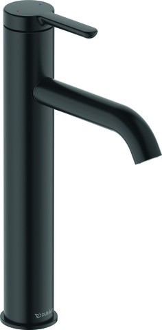 Duravit C.1 Einhebel-Waschtischmischer Schwarz Matt 166x40x262 mm - C11030002046