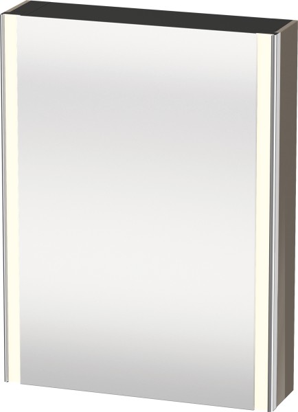 Duravit XSquare Spiegelschrank Flanell Grau 600x155x800 mm - XS7111L89892000