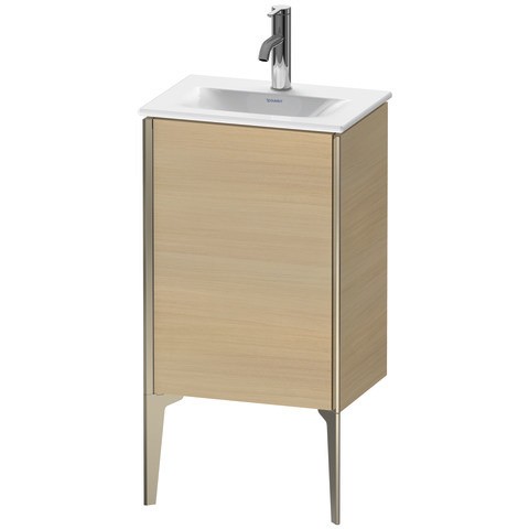 Duravit XViu Waschtischunterbau bodenstehend Mediterrane Eiche Matt 430x310x591 mm - XV4068RB171