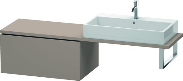 Duravit L-Cube Unterschrank für Konsole Basalt Matt 820x547x400 mm - LC583404343