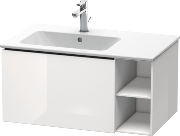 Duravit L-Cube Waschtischunterbau wandhängend Taupe Supermatt 820x481x400 mm - LC6191083830A00