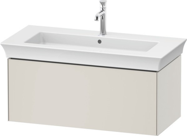 Duravit White Tulip Waschtischunterbau wandhängend Nordic Weiß Seidenmatt 984x458x410 mm - WT4242039