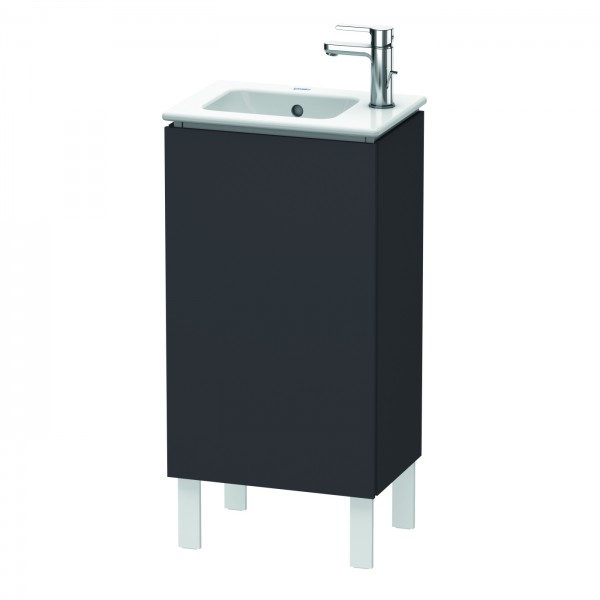 Duravit L-Cube Waschtischunterbau bodenstehend Graphit Supermatt 420x294x704 mm - LC6273R8080