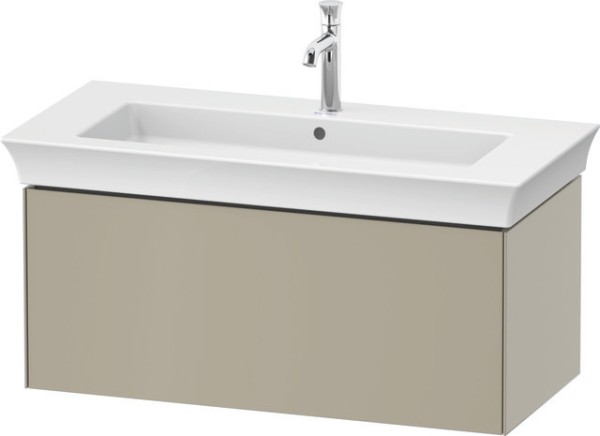 Duravit White Tulip Waschtischunterbau wandhängend Taupe Seidenmatt 984x458x410 mm - WT4242060600E10