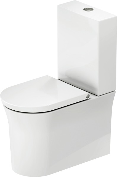 Duravit White Tulip Stand WC für Kombination Weiß Hochglanz 650 mm - 2197092000