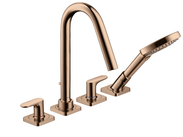 Hansgrohe 4-Loch Wannenarmatur Axor Citterio M