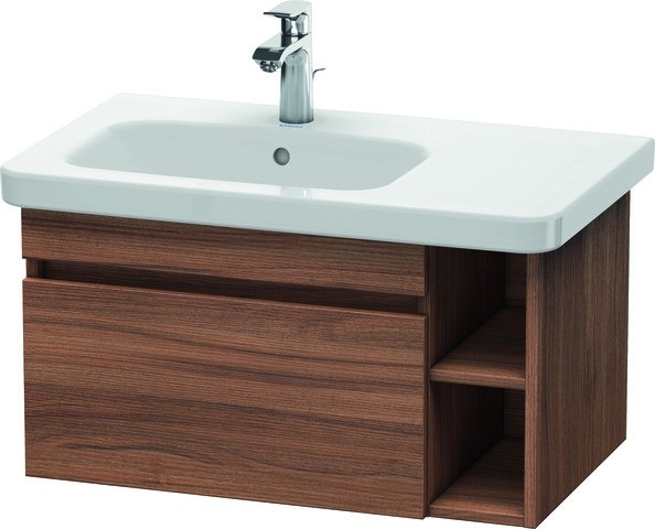 Duravit DuraStyle Waschtischunterbau wandhängend Nussbaum Matt 730x448x398 mm - DS639407979