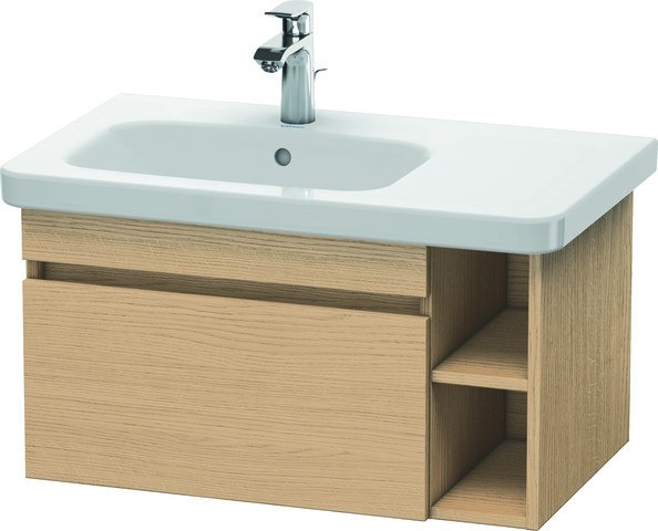 Duravit DuraStyle Waschtischunterbau wandhängend Natur Eiche Matt 730x448x398 mm - DS639403030