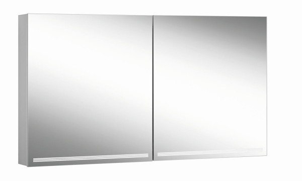 Schneider Spiegelschrank GRACE Line TW 130/2/TW, silbereloxiert, 116.530.02.50