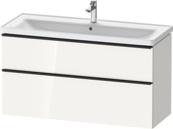 Duravit D-Neo Waschtischunterbau wandhängend Weiß Hochglanz 1184x452x625 mm - DE43910BD220000