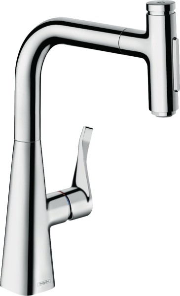 Hansgrohe Spültischmischer 240 Select 2jet sBox Ausziehbrause M7117-H240 chrom, 73817000