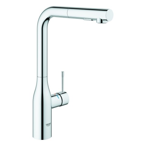 GROHE Küchenarmatur Essence 30504 herausziehbare Spülbrause chrom, 30504000