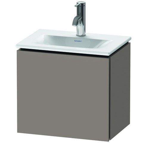 Duravit L-Cube Waschtischunterbau wandhängend Basalt Matt 440x311x400 mm - LC6133L4343