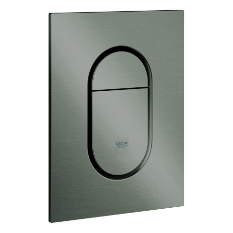 GROHE WC-Betätigung Arena Cosmopolitan S 37624 2-M/Start&Stopp hard graphite geb., 37624AL0