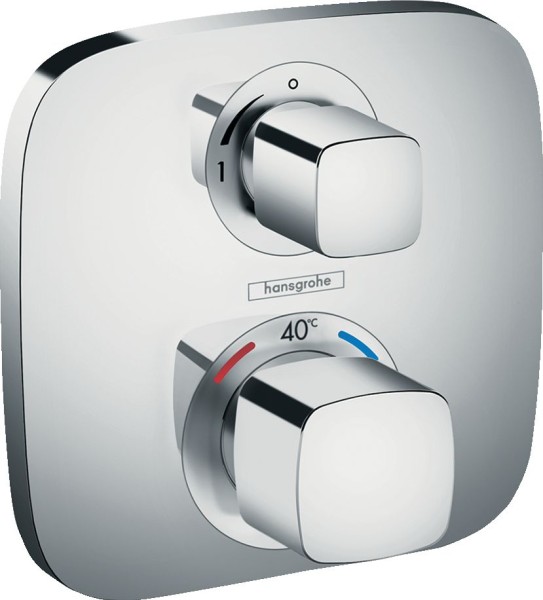 Hansgrohe Thermostat Unterputz Ecostat E Fertigset 1 Verbraucher chrom , 15707000