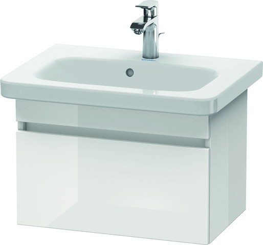 Duravit DuraStyle Waschtischunterbau wandhängend Weiß Hochglanz 580x368x398 mm - DS637902222