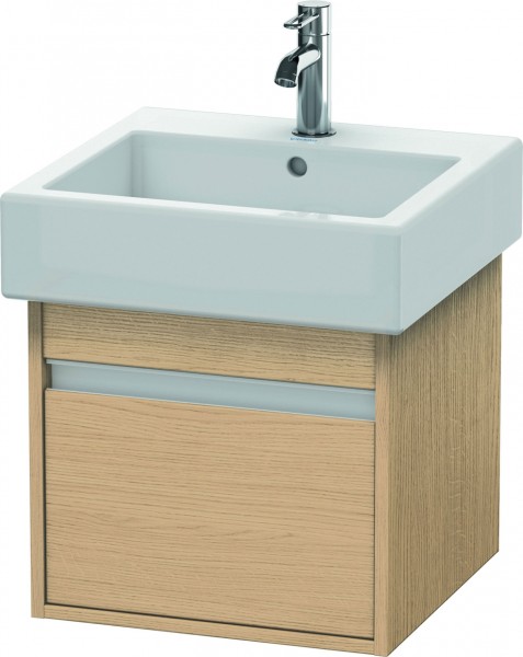 Duravit Ketho Waschtischunterbau wandhängend Natur Eiche Matt 450x440x410 mm - KT668503030