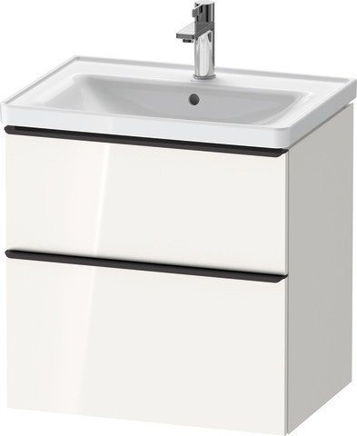 Duravit D-Neo Waschtischunterbau wandhängend Taupe Matt 634x452x625 mm - DE4354070910000