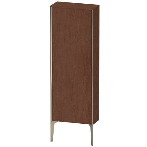 Duravit XViu Halbhochschrank Amerikanischer Nussbaum Matt 500x240x1330 mm - XV1316LB113