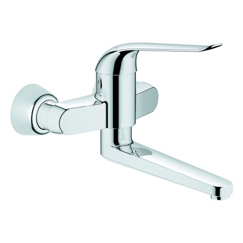 GROHE EH-WT-Batt. Euroeco Special 32773 Wandmontage Ausladung 256mm chrom