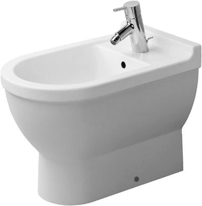 Duravit Starck 3 Stand Bidet Weiß Hochglanz 560 mm - 22301000001