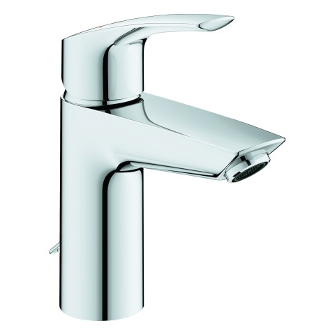 GROHE Waschtischarmatur Eurosmart 33188_3 S-Size versenkbare Kette chrom, 33188003