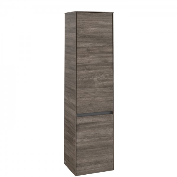 Villeroy & Boch Collaro Hochschrank, 2 Türen, 404 x 1538 x 349 mm, Stone Oak