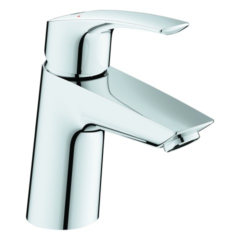 Grohe Waschrischbatterie 23967 S-Size geneigte Version glatter Körper chrom, 23967003