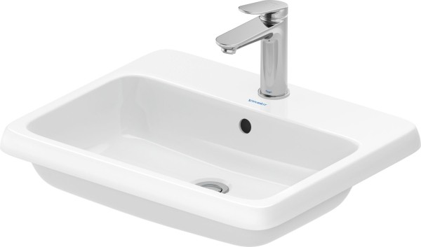 Duravit Qatego Einbau-Waschtisch 550mm, geschliffen