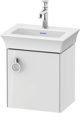 Duravit White Tulip Waschtischunterbau wandhängend Weiß Hochglanz 384x298x410 mm - WT4250R8585