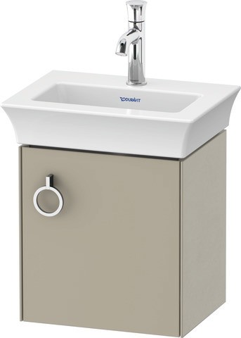 Duravit White Tulip Waschtischunterbau wandhängend Taupe Seidenmatt 384x298x410 mm - WT4250R6060