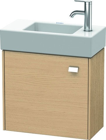 Duravit Brioso Waschtischunterbau wandhängend Natur Eiche Matt 484x239x442 mm - BR4051L1030