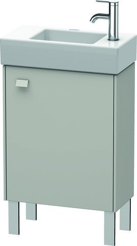 Duravit Brioso Waschtischunterbau bodenstehend Betongrau Matt 484x239x570 mm - BR4431R0707