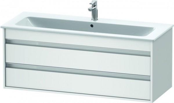 Duravit Ketho Waschtischunterbau wandhängend Weiß Matt 1200x475x480 mm - KT643101818