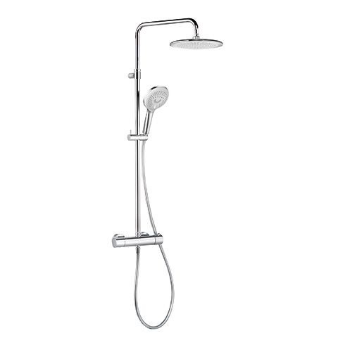 Kludi FRESHLINE Thermostat Dual Shower System chrom, 6709205-00