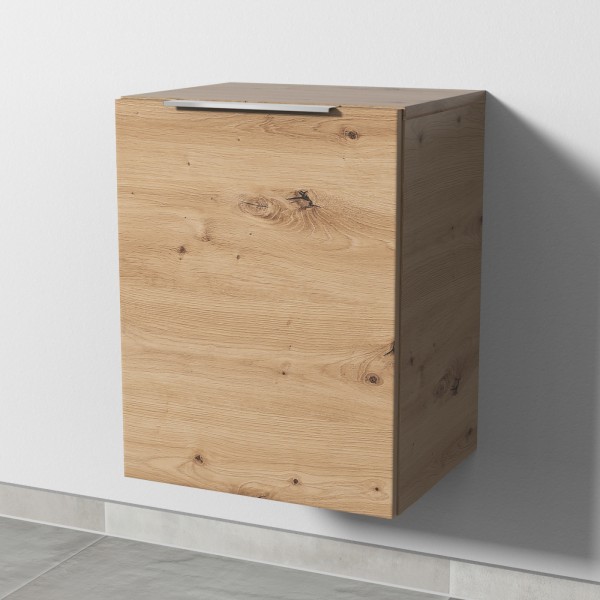 Sanipa 4balance Anbauschrank mit 1 Tür, Eiche Natural-Touch, DG12985