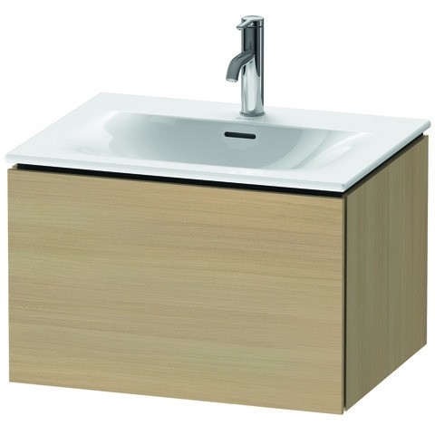 Duravit L-Cube Waschtischunterbau wandhängend Mediterrane Eiche Matt 620x481x400 mm - LC613507171