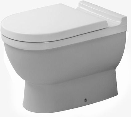 Duravit Starck 3 Stand WC Weiß Hochglanz 560 mm - 0124090000