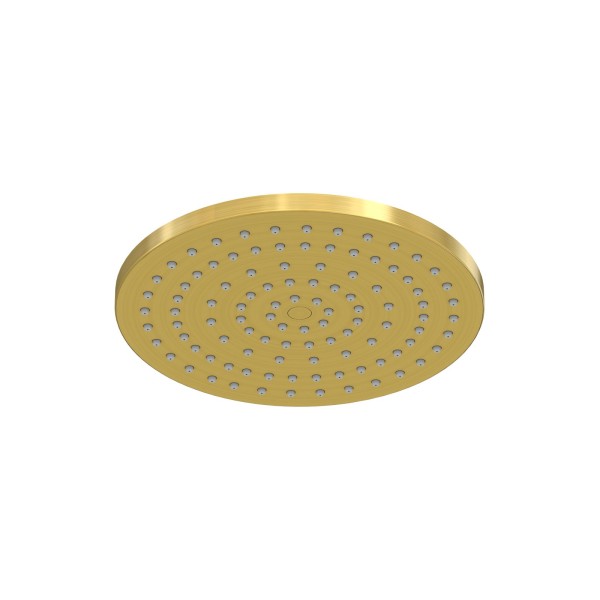 Steinberg Serie 340 Regenbrause Ø 220 x 8 mm, mit Easy-clean-system, Messing, brushed gold, 3401686B