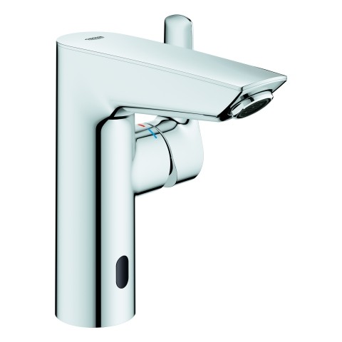 GROHE Hybrid-Waschtischarmatur Eurosmart 23975_3 M-Size Auslösung Infrarot/manuell chrom, 23975003