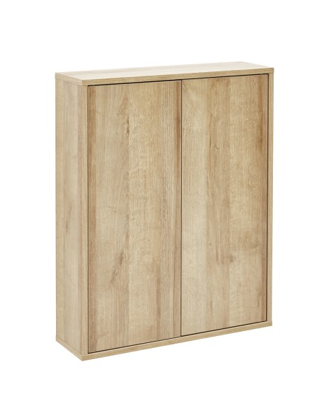 Fackelmann FINN Doppel-Hängeschrank ,60x75x20,5,AsEi-AsEi,2T, Push, 84622