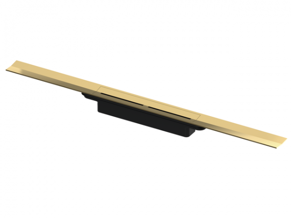 Tece drainprofile Duschprofil, 1000 mm, Edelstahl, Gold Optik glänzend, 671012